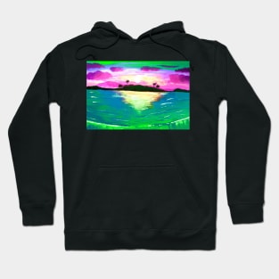 Tropical Island Paradise Hoodie